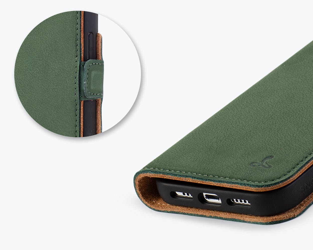 Vintage Leather Wallet Apple Iphone 14 Pro - Snakehive UK