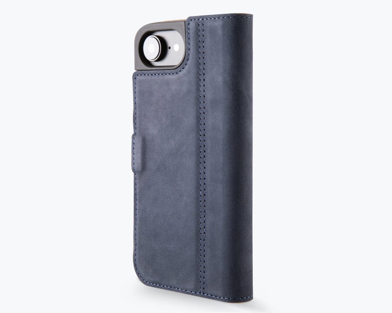 Apple iPhone 16e - Vintage Leather Wallet Phone Case