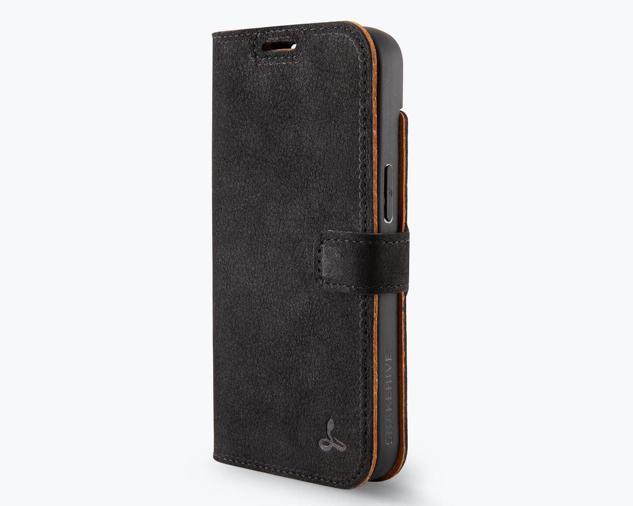 Apple iPhone 16e - Vintage Leather Wallet Phone Case