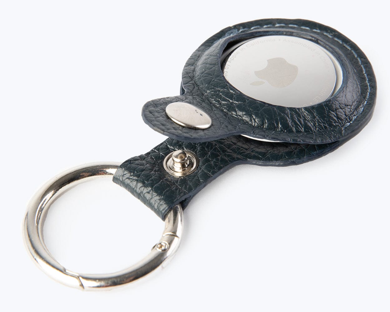 Metro Leather Apple Air Tag Case - Snakehive UK