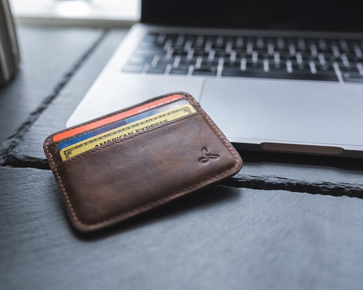 Vintage Leather Cardholder - Snakehive UK