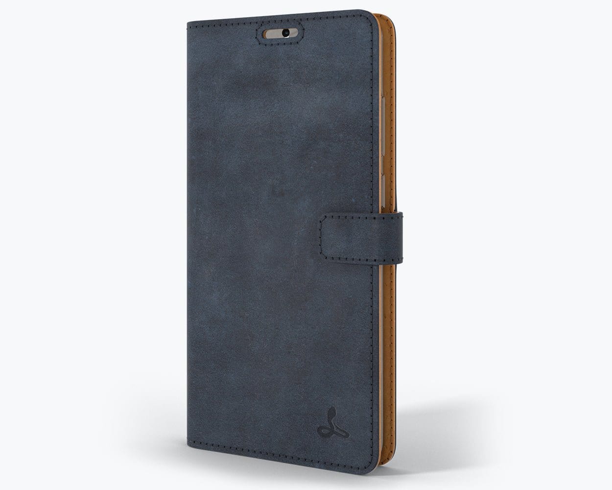 Samsung Galaxy S20 Plus - Vintage Leather Wallet (Almost Perfect) Navy Samsung Galaxy S20 Plus - Snakehive UK