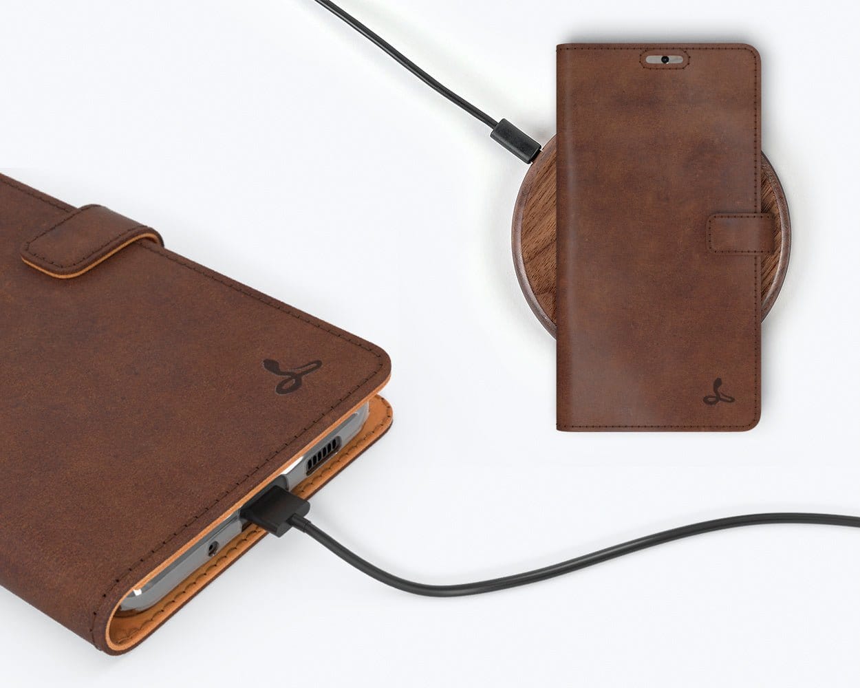 Samsung Galaxy S20 Plus - Vintage Leather Wallet (Almost Perfect) Teal Samsung Galaxy S20 Plus - Snakehive UK