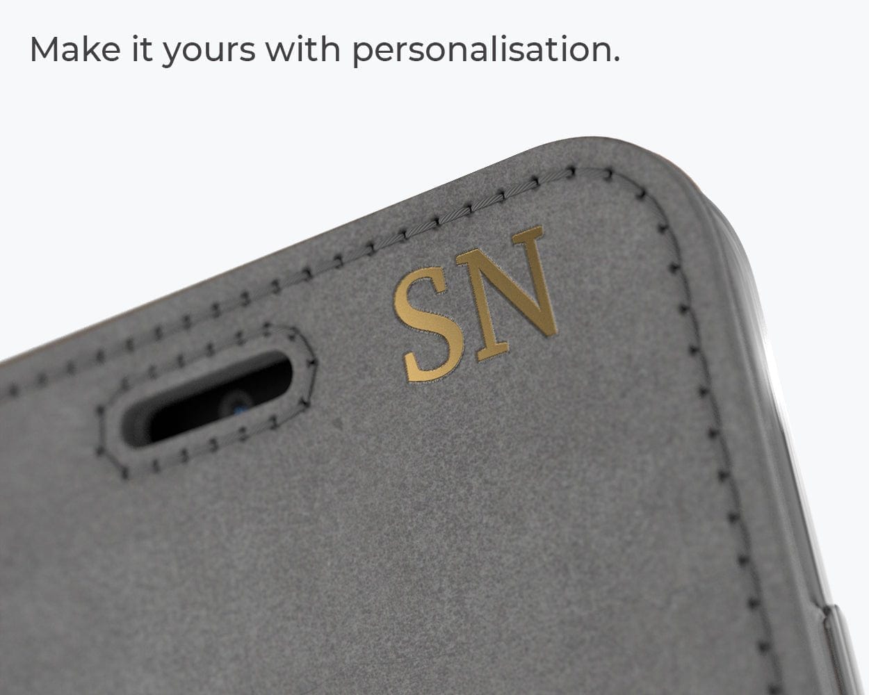 Samsung Galaxy S21 - Vintage Leather Wallet (Almost Perfect) Grey Samsung Galaxy S21 - Snakehive UK
