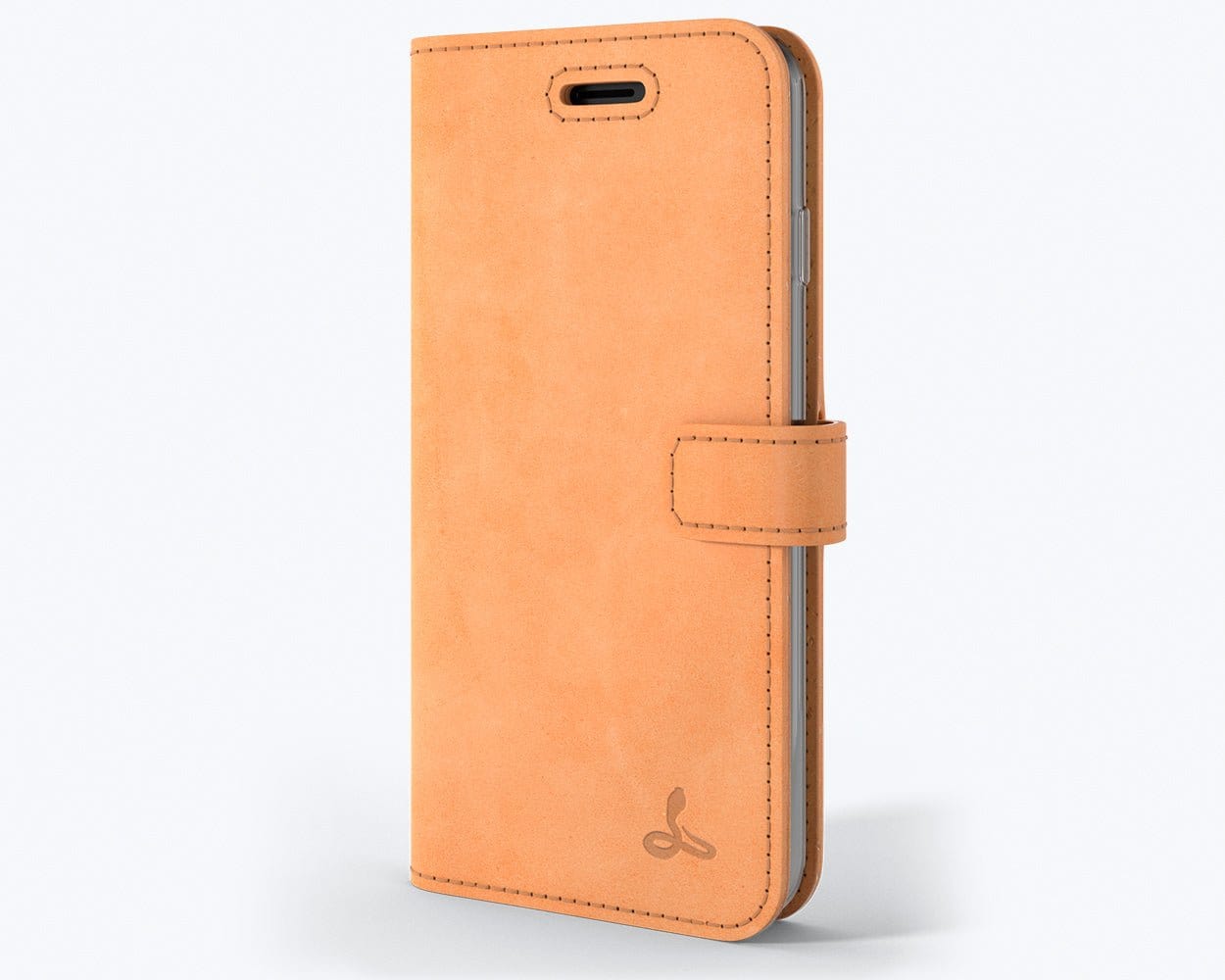 Apple iPhone 7 - Vintage Leather Wallet (Almost Perfect) Moss Green Apple iPhone 7 - Snakehive UK