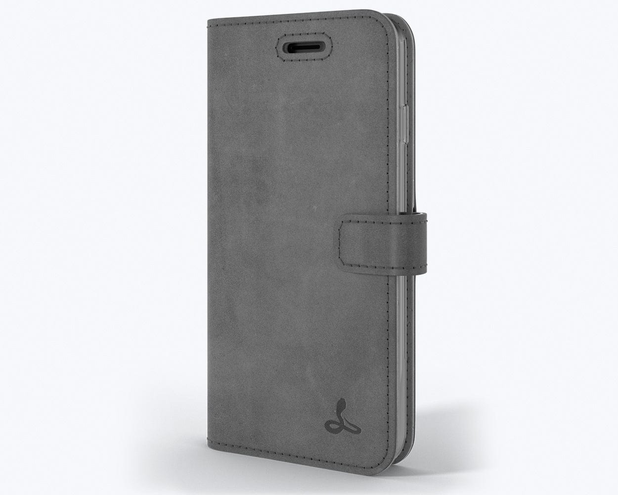 Apple iPhone 7 - Vintage Leather Wallet (Almost Perfect) Moss Green Apple iPhone 7 - Snakehive UK