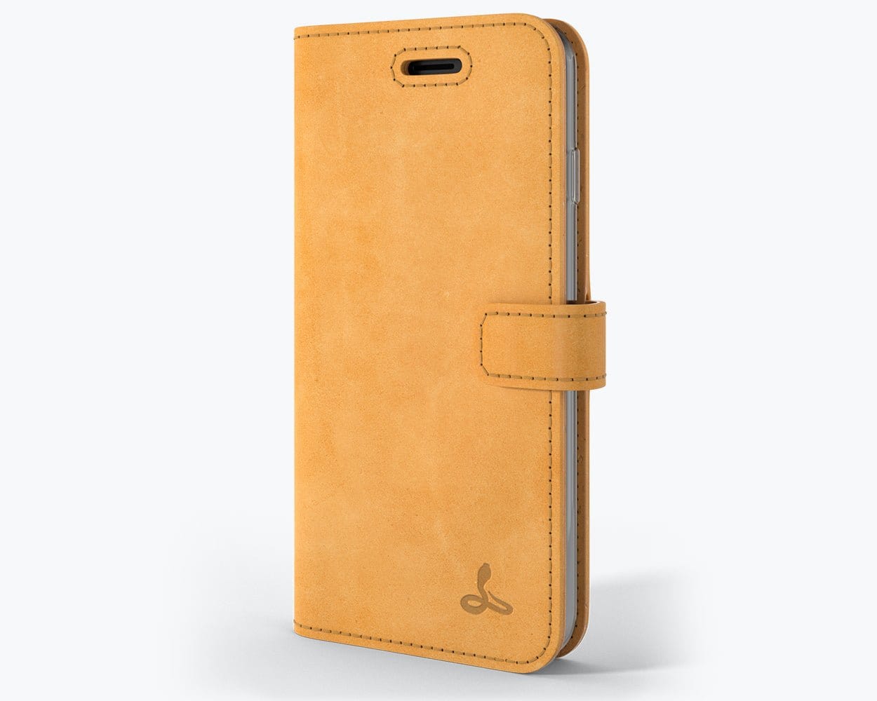 Apple iPhone 7 - Vintage Leather Wallet (Almost Perfect) Moss Green Apple iPhone 7 - Snakehive UK