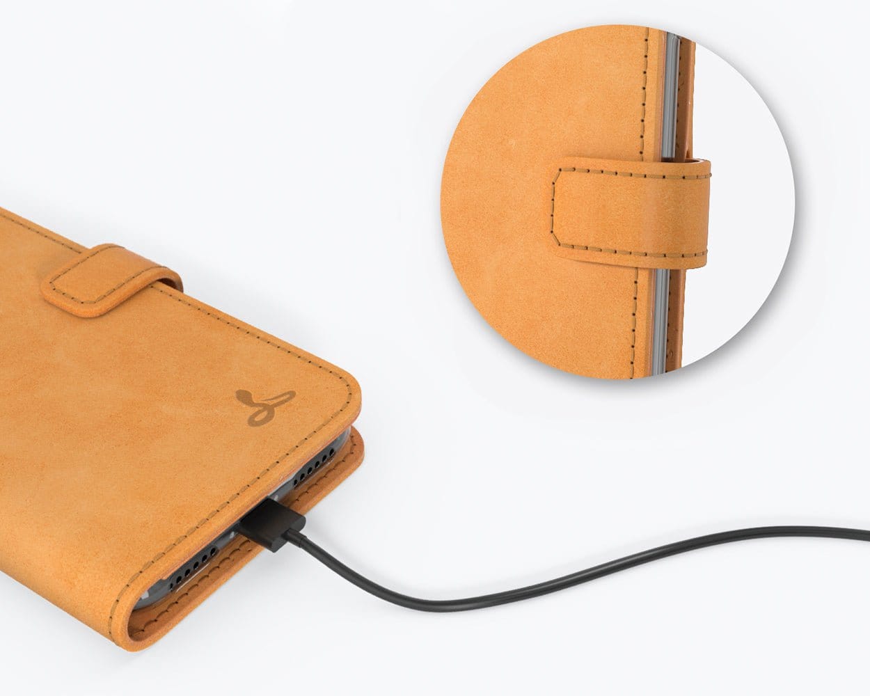 Apple iPhone 7 - Vintage Leather Wallet (Almost Perfect) Teal Apple iPhone 7 - Snakehive UK