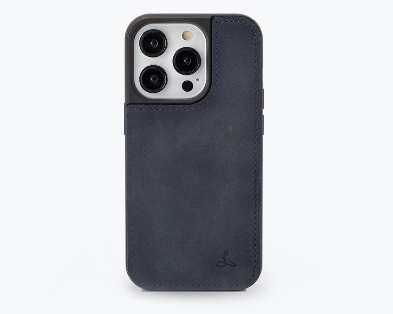Vintage Leather Back Case - Apple iPhone 14 Pro Black Apple iPhone 14 Pro - Snakehive UK
