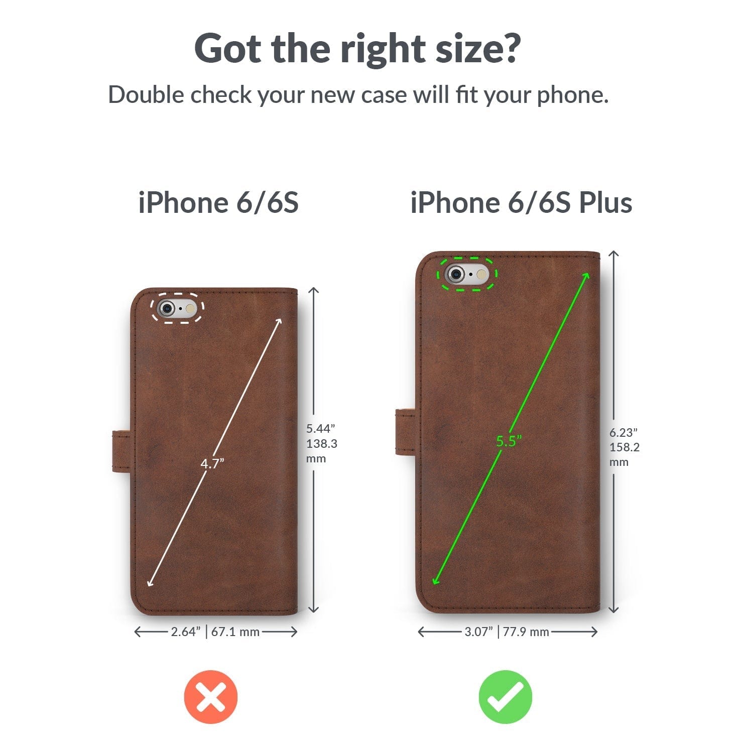 Vintage Leather Wallet - Apple iPhone 6/6S Plus Black Apple iPhone 6 Plus - Snakehive UK