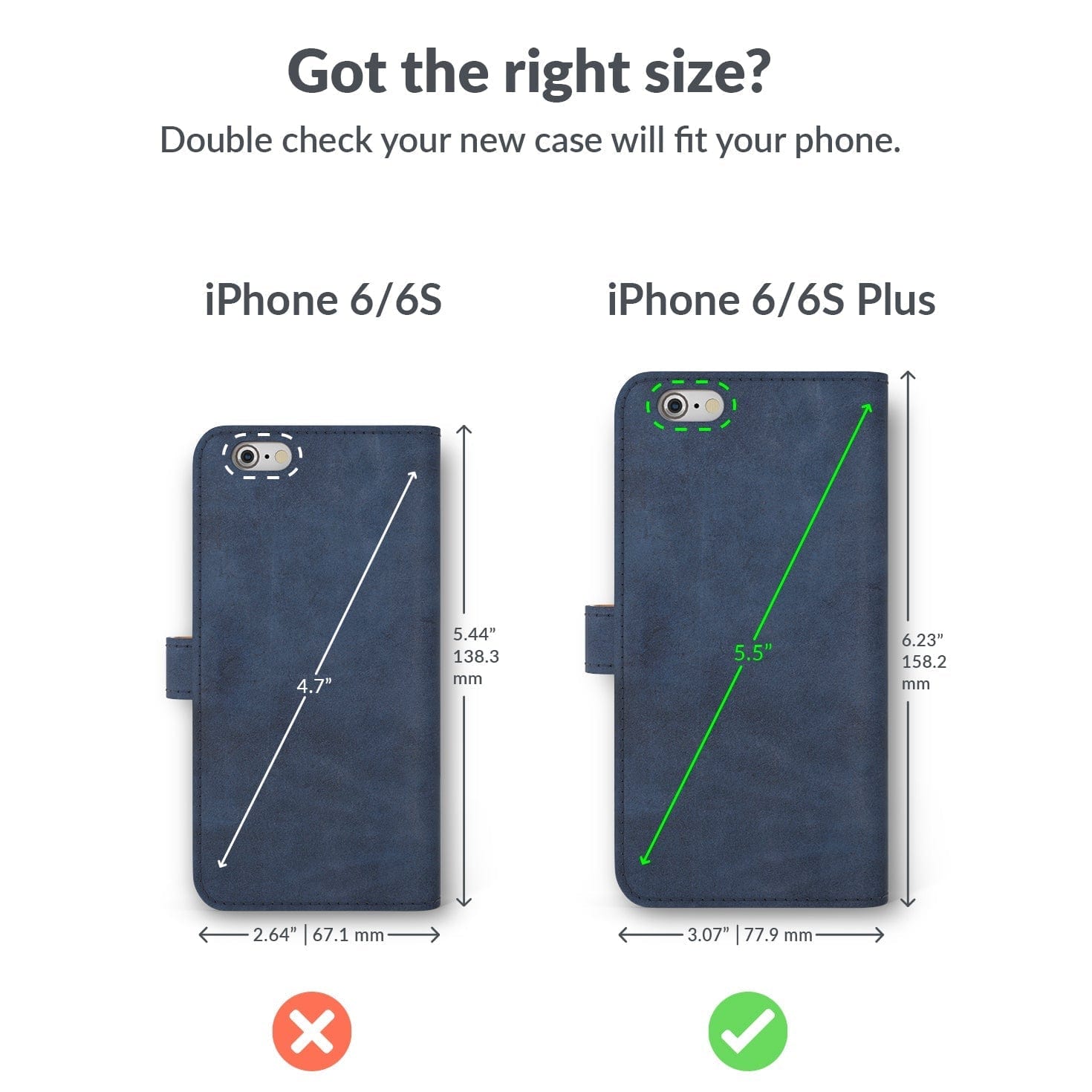 Vintage Leather Wallet - Apple iPhone 6/6S Plus Black Apple iPhone 6 Plus - Snakehive UK