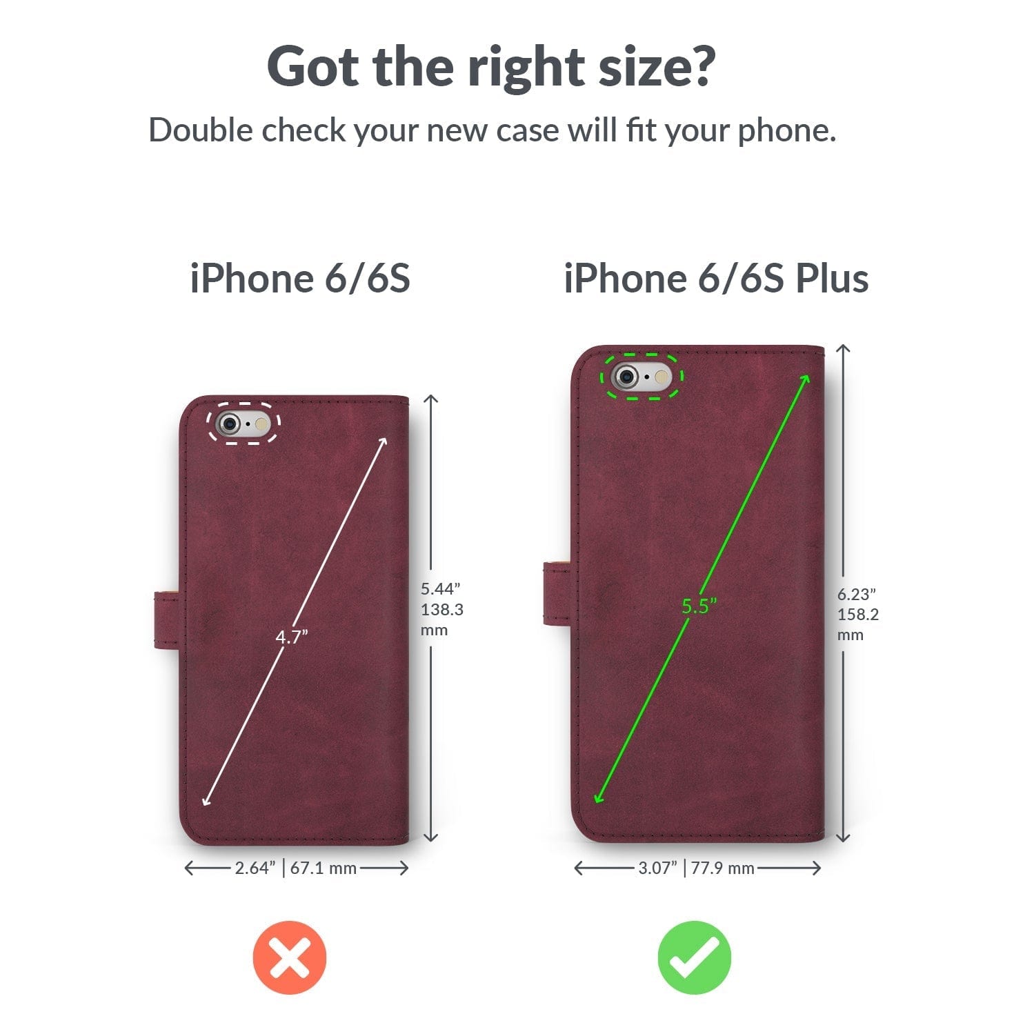 Vintage Leather Wallet - Apple iPhone 6/6S Plus Black Apple iPhone 6 Plus - Snakehive UK