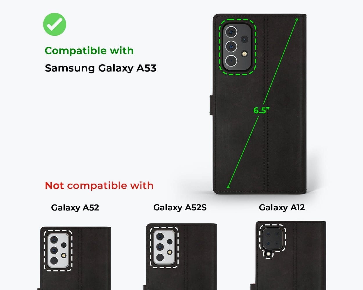 Samsung Galaxy A53 - Vintage Leather Wallet Teal Samsung Galaxy A53 - Snakehive UK