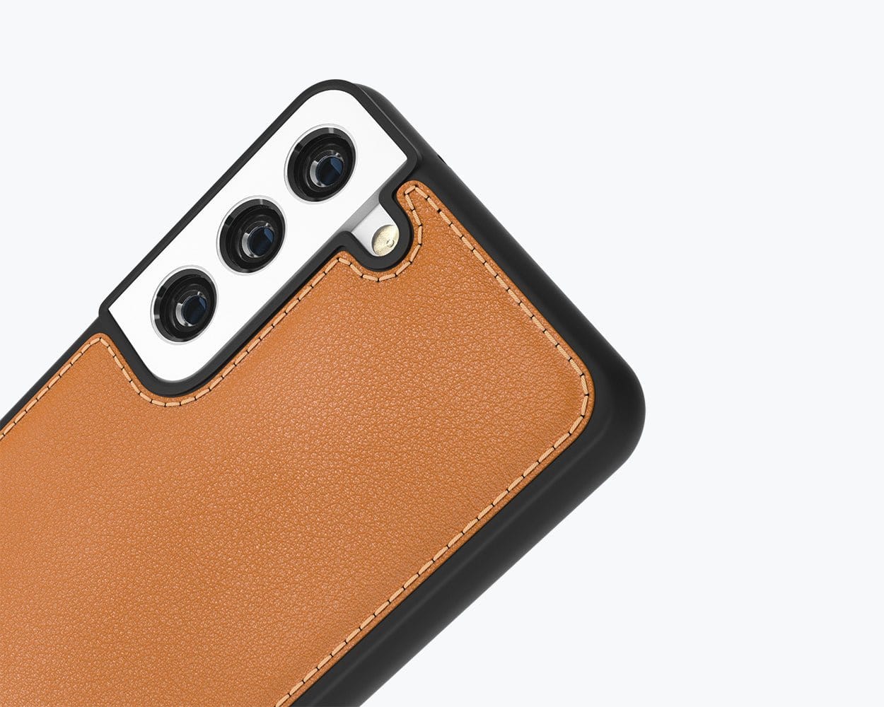 Samsung Galaxy S23 - Metro Leather Case Pebble Grey Samsung Galaxy S23 - Snakehive UK