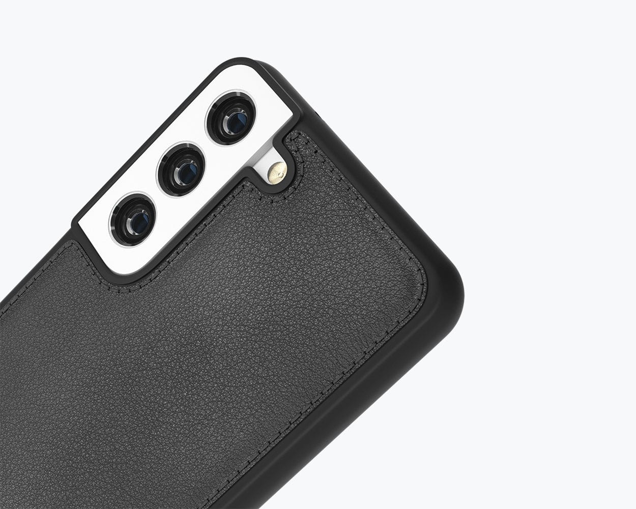 Samsung Galaxy S23 - Metro Leather Case Pebble Grey Samsung Galaxy S23 - Snakehive UK