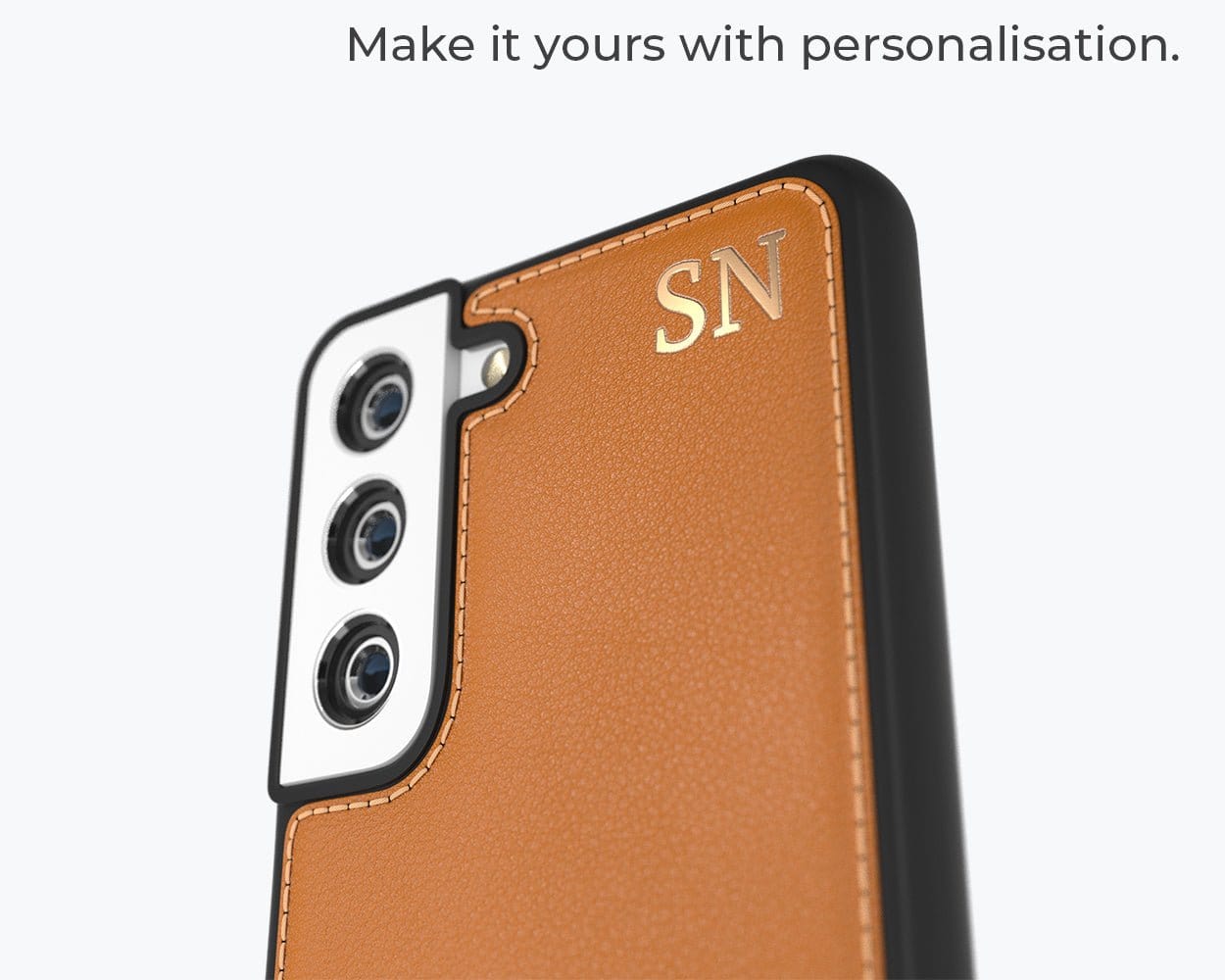 Samsung Galaxy S23 - Metro Leather Case Pebble Grey Samsung Galaxy S23 - Snakehive UK