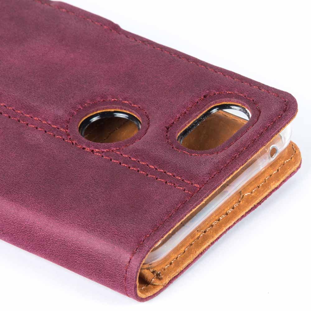 Vintage Leather Wallet - Google Pixel 3 XL Honey Gold Google Pixel 3XL - Snakehive UK