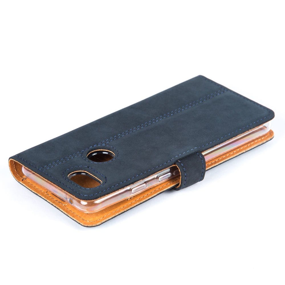 Vintage Leather Wallet - Google Pixel 3 XL Honey Gold Google Pixel 3XL - Snakehive UK