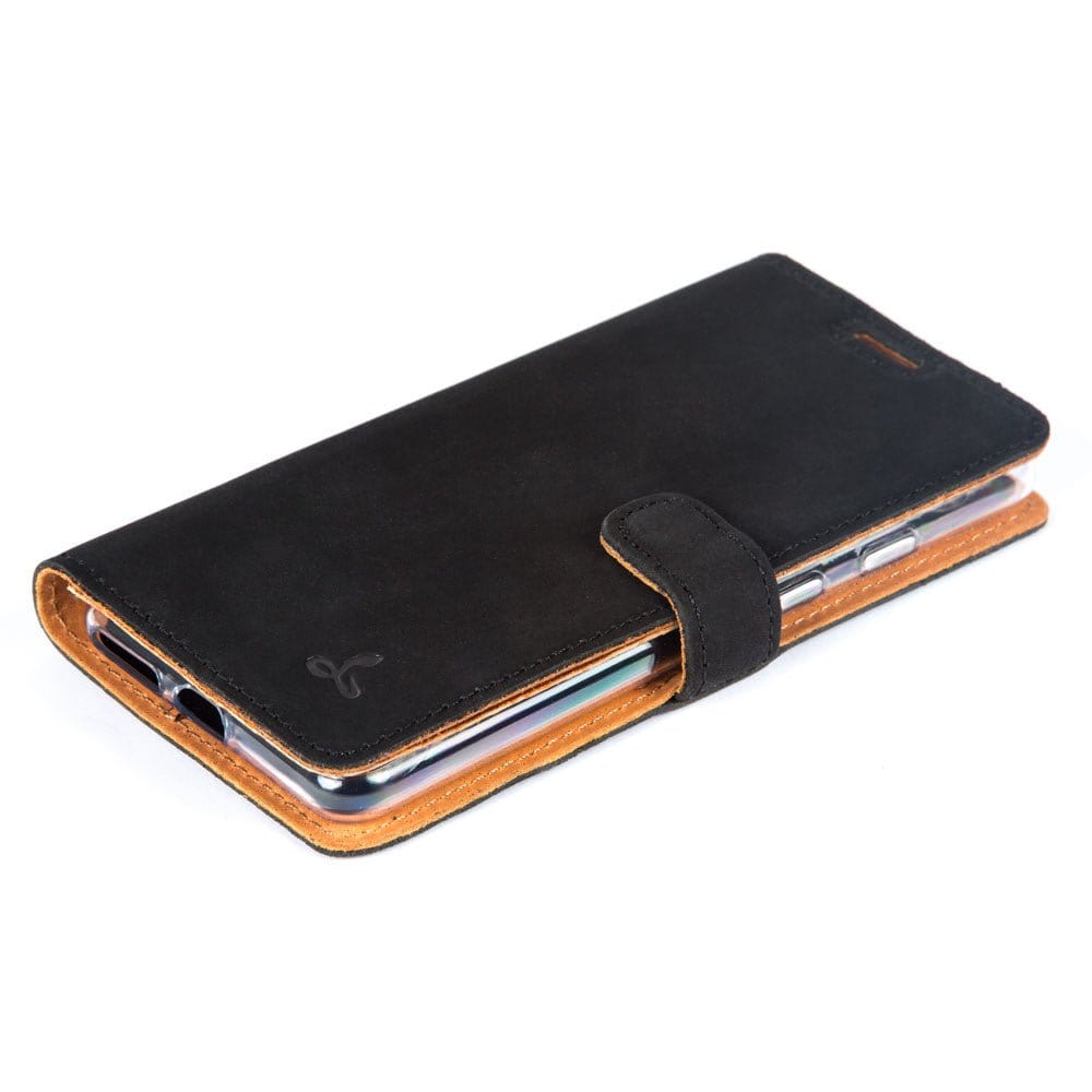Vintage Leather Wallet - Google Pixel 3 XL Honey Gold Google Pixel 3XL - Snakehive UK