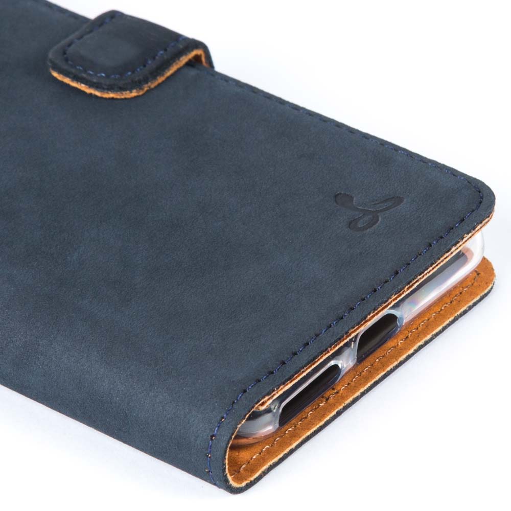Vintage Leather Wallet - Google Pixel 3 XL Honey Gold Google Pixel 3XL - Snakehive UK