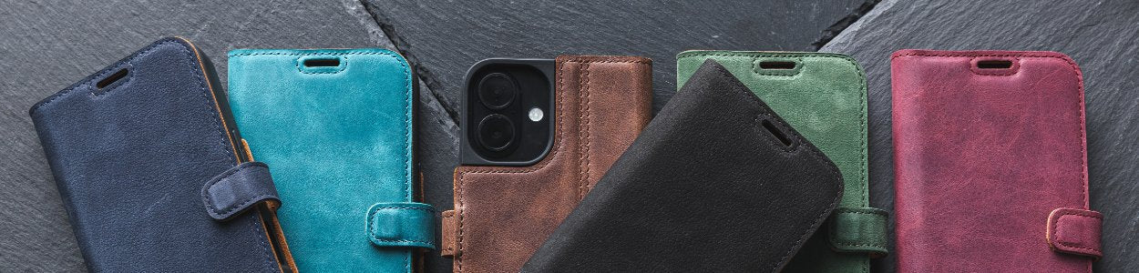 Apple iPhone 16 Leather Cases