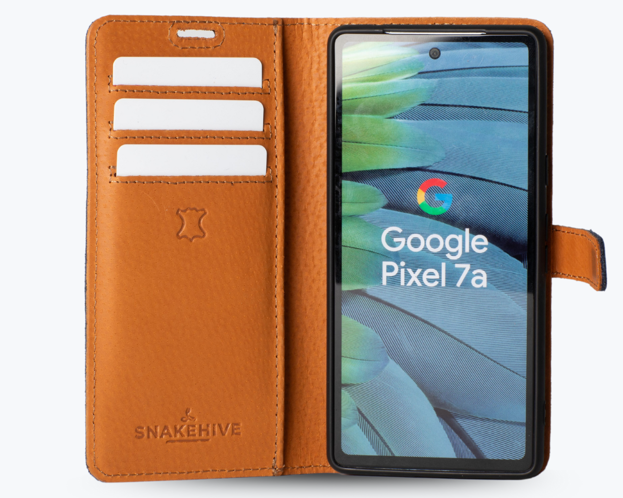 Google Pixel 8A - Vintage Leather Wallet