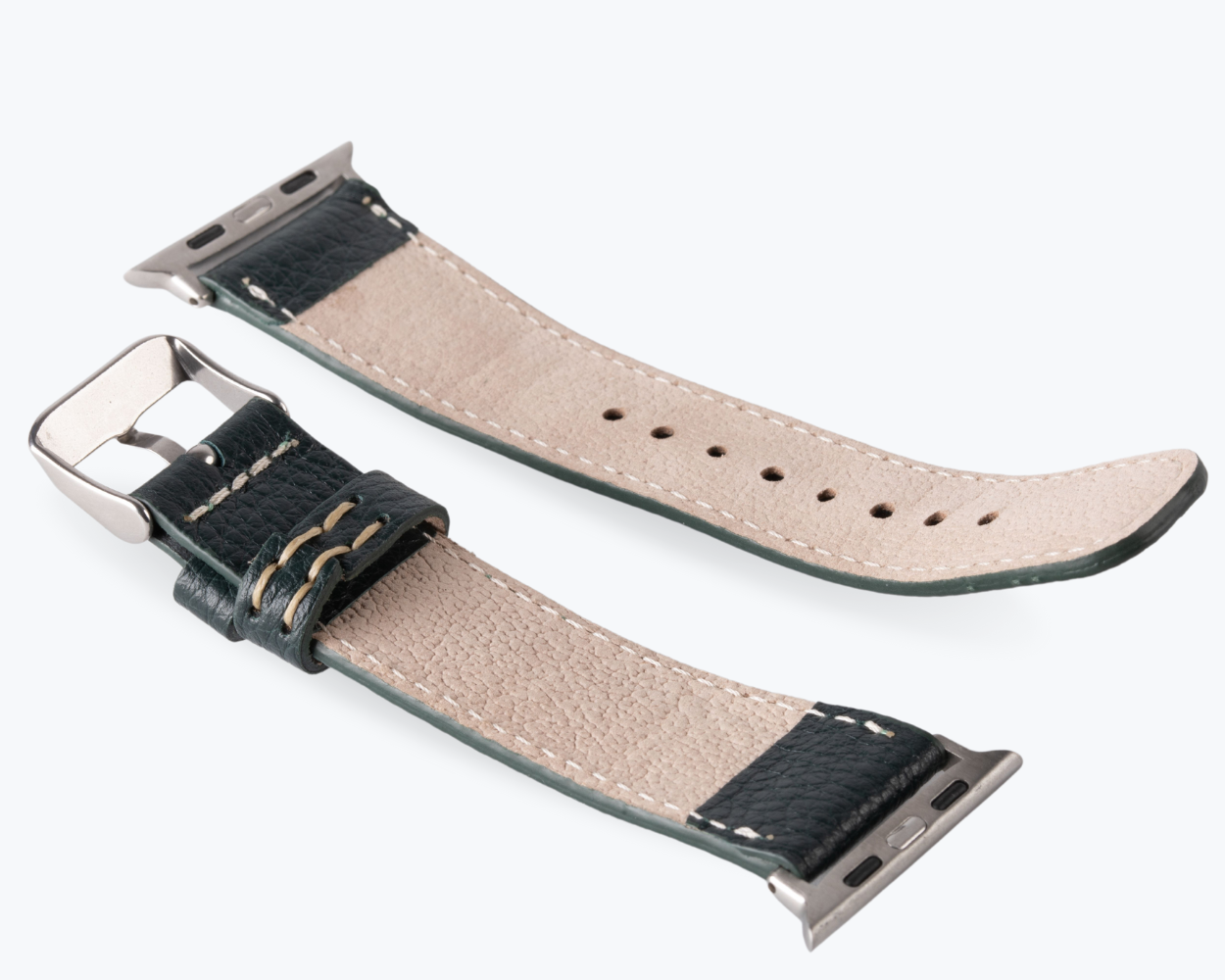 Metro Leather Watch Strap - For Apple Series Watches