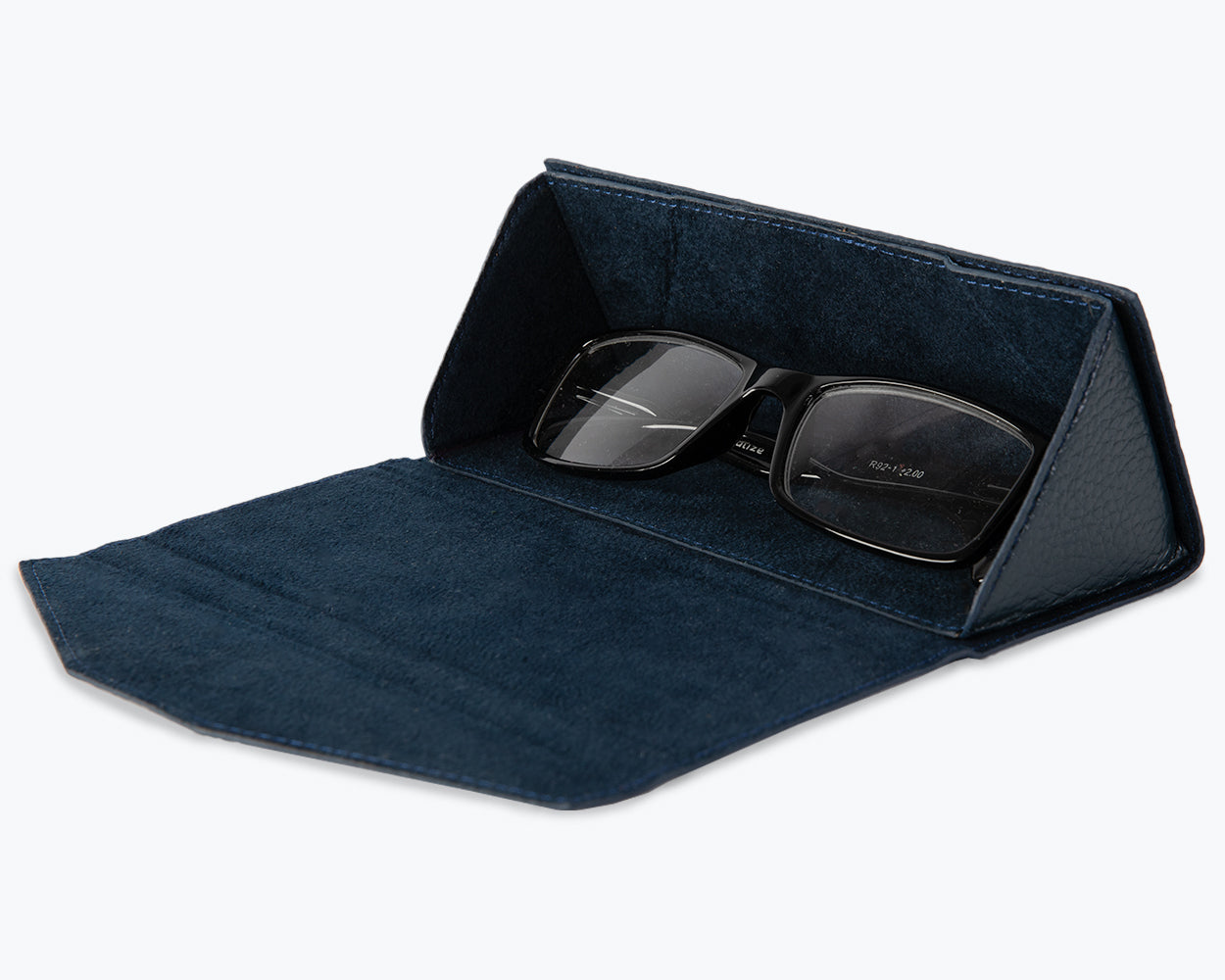 Metro Foldable Leather Glasses Case