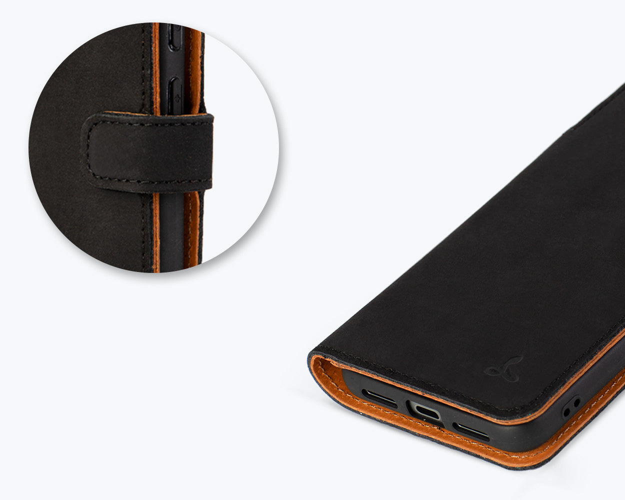 Google Pixel 8 - Vintage Leather Wallet