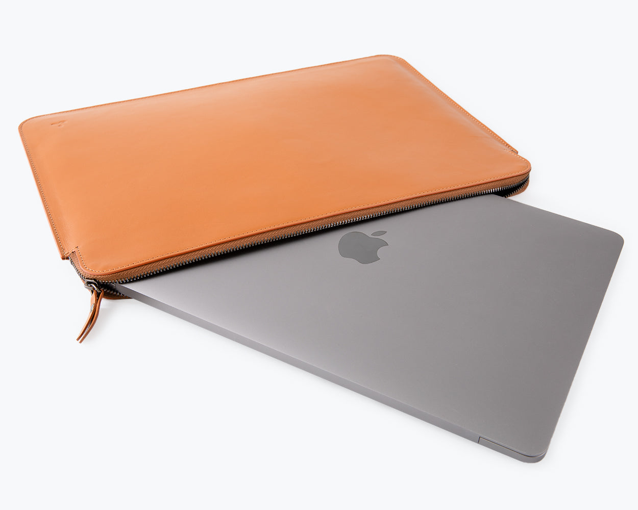 Metro Slim Leather Macbook / Laptop Sleeve - for 13" / 14"