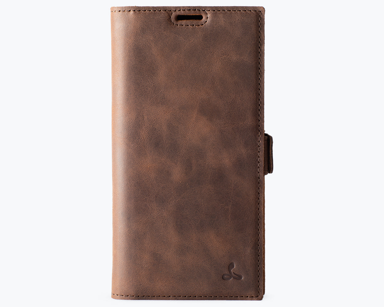 Samsung Galaxy S24 Ultra - Vintage Leather Wallet (Side Clasp)