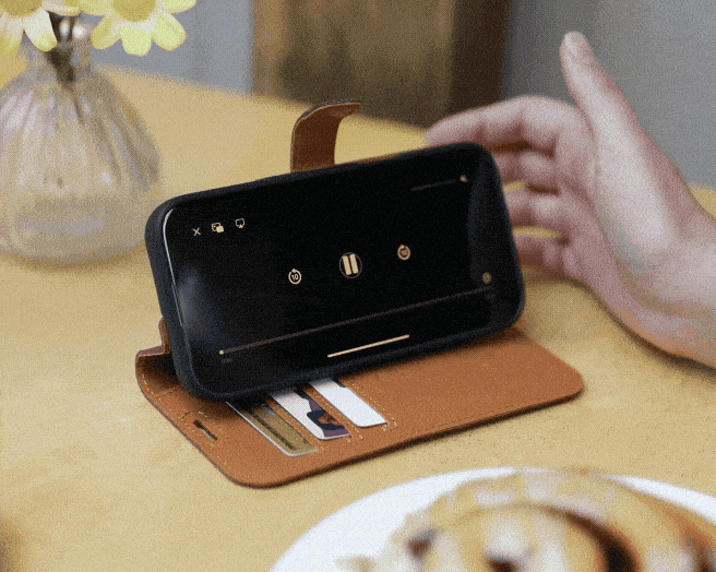 Google Pixel 8A - Vintage Leather Wallet Phone Case