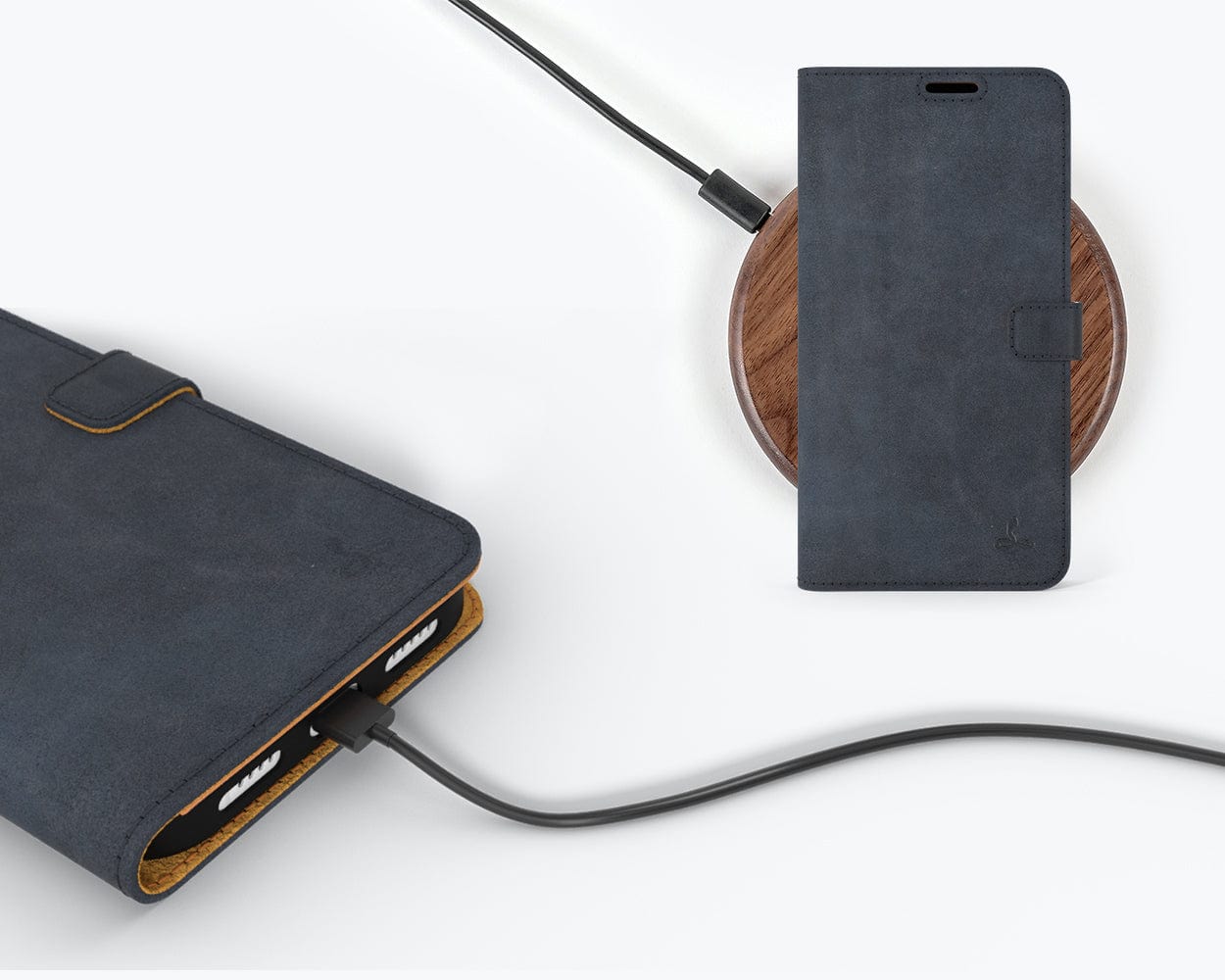 Apple Iphone 14 Plus Vintage Leather Wallet Almost Perfect - Snakehive UK