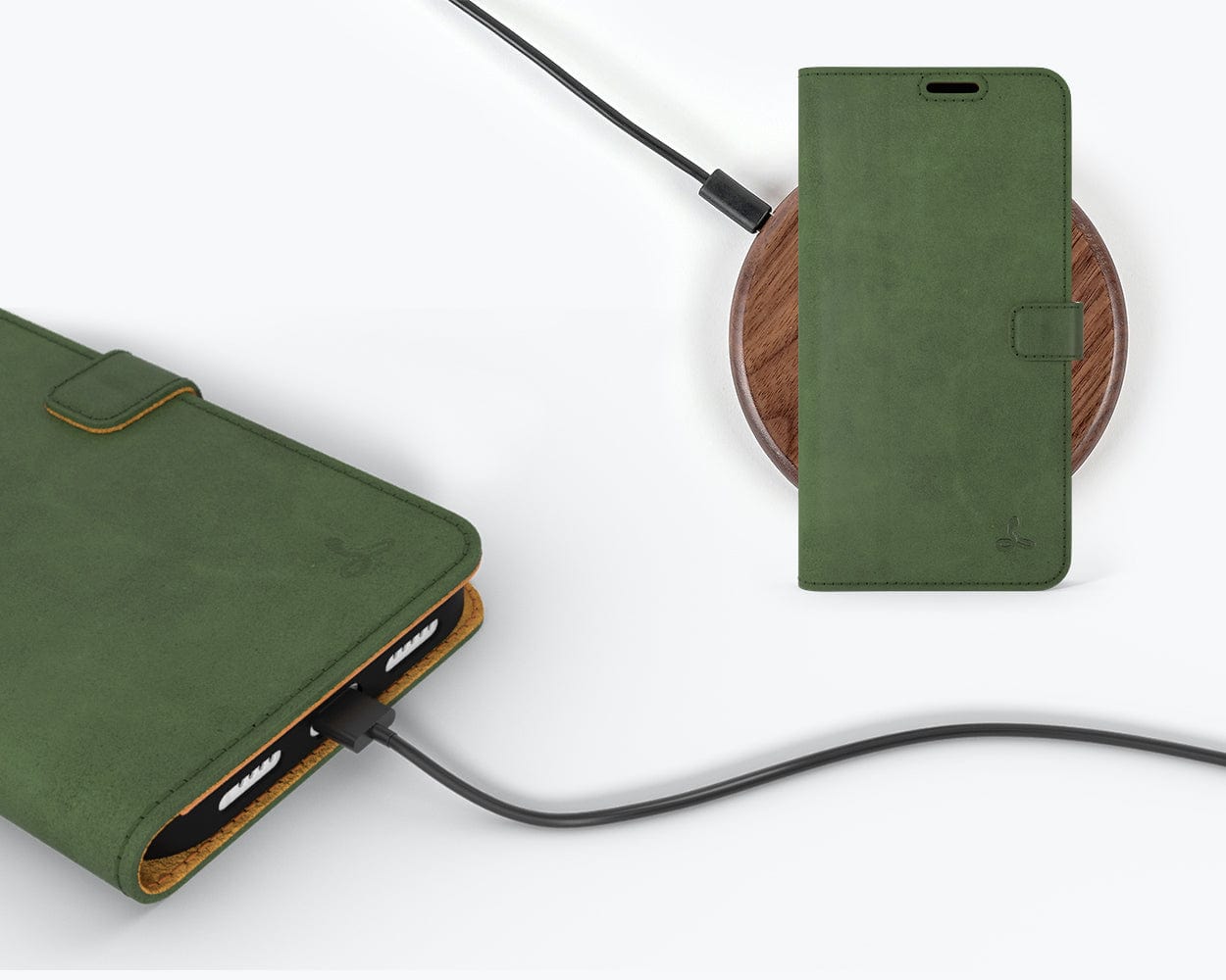 Apple Iphone 14 Plus Vintage Leather Wallet Almost Perfect - Snakehive UK