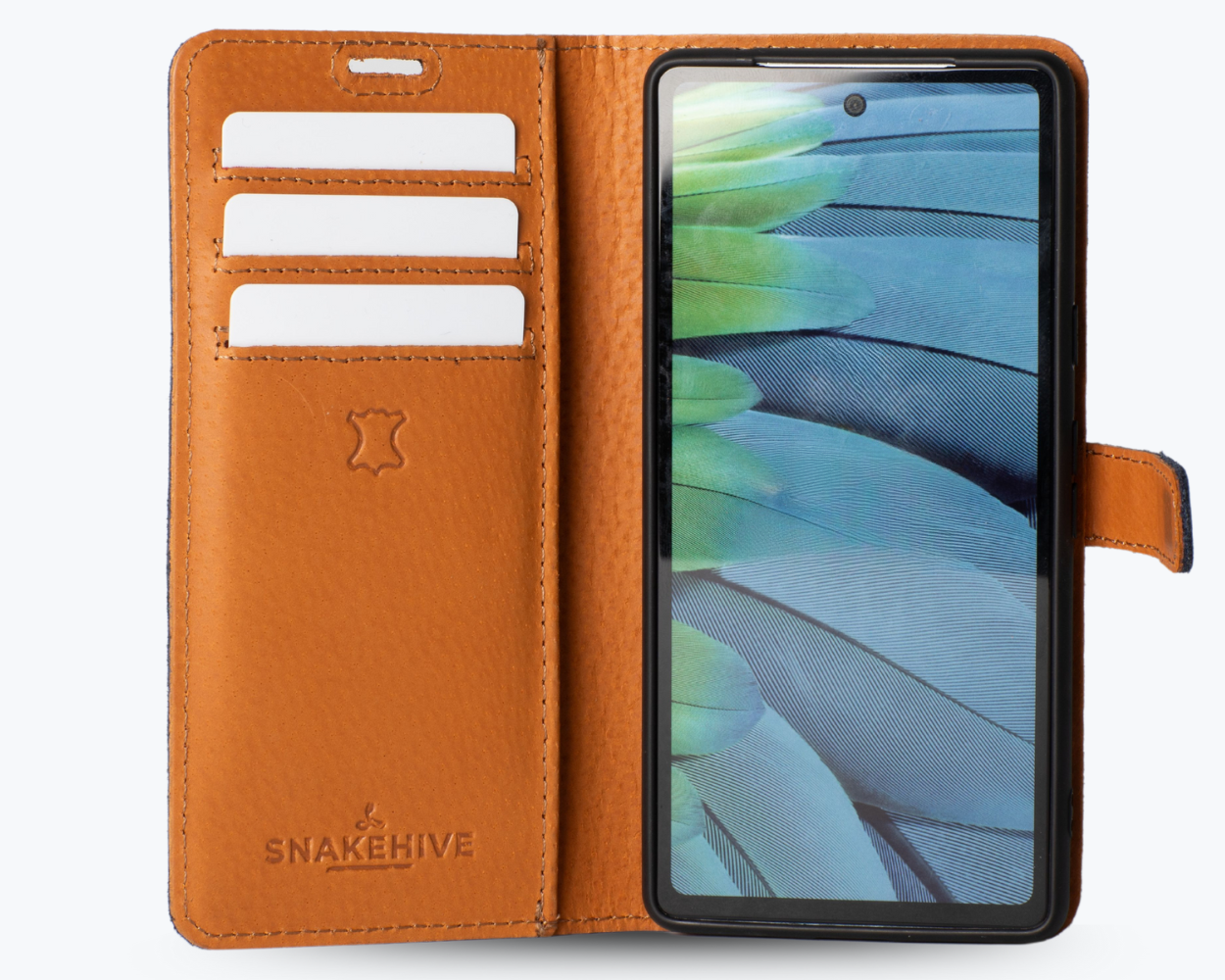 Google Pixel 8A - Vintage Leather Wallet