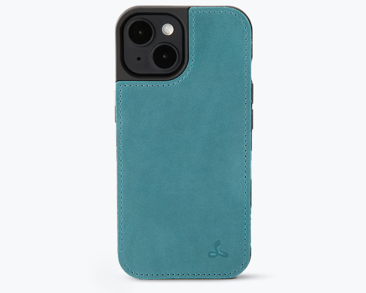 Vintage Leather Back Case - Apple iPhone 15