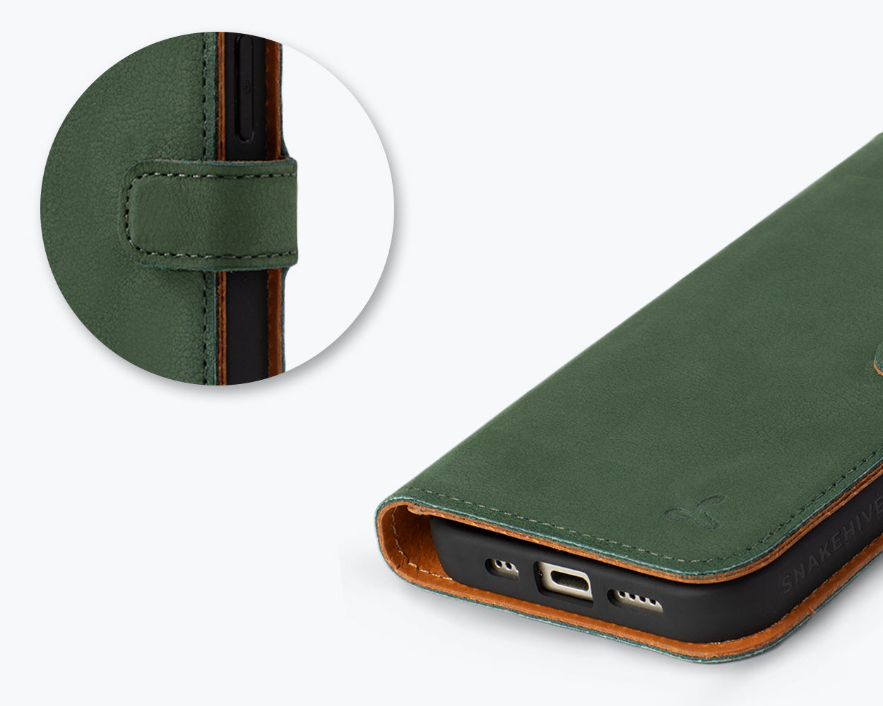 Apple iPhone 16 Pro - Vintage Leather Wallet