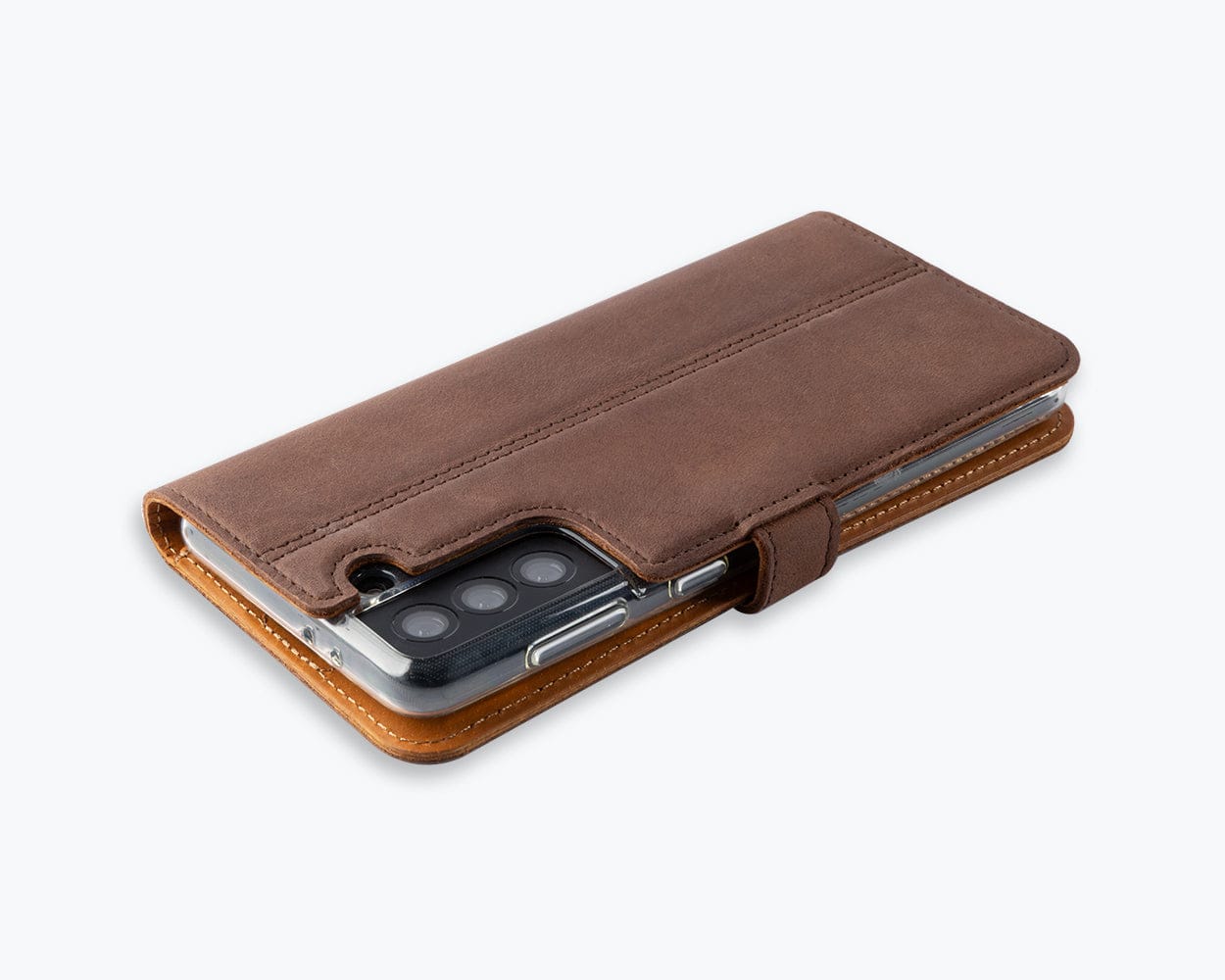 Samsung Galaxy S21 Plus - Vintage Leather Wallet Phone Case