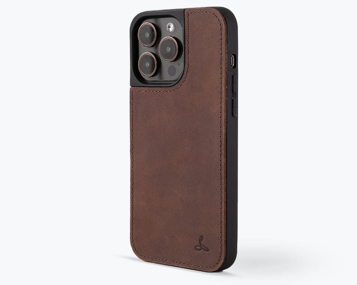 Vintage Leather Back Case Apple Iphone 15 Pro Max - Snakehive UK
