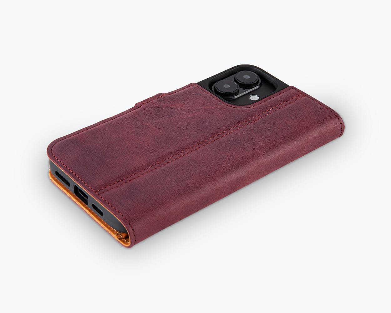 Apple Iphone 16 Plus Vintage Leather Wallet - Snakehive UK