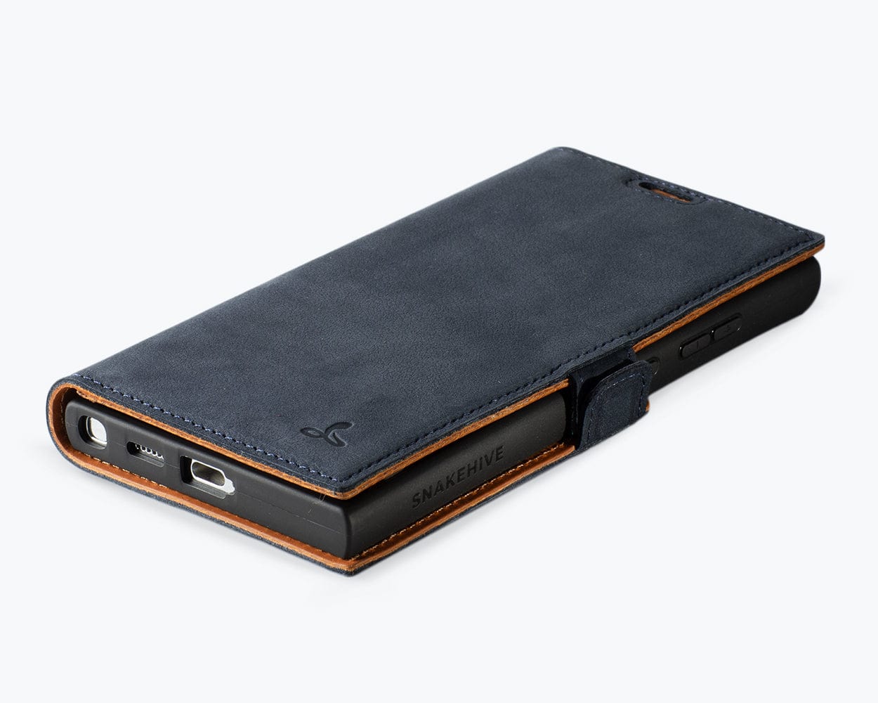 Samsung Galaxy S24 Ultra Vintage Leather Wallet Side Clasp - Snakehive UK