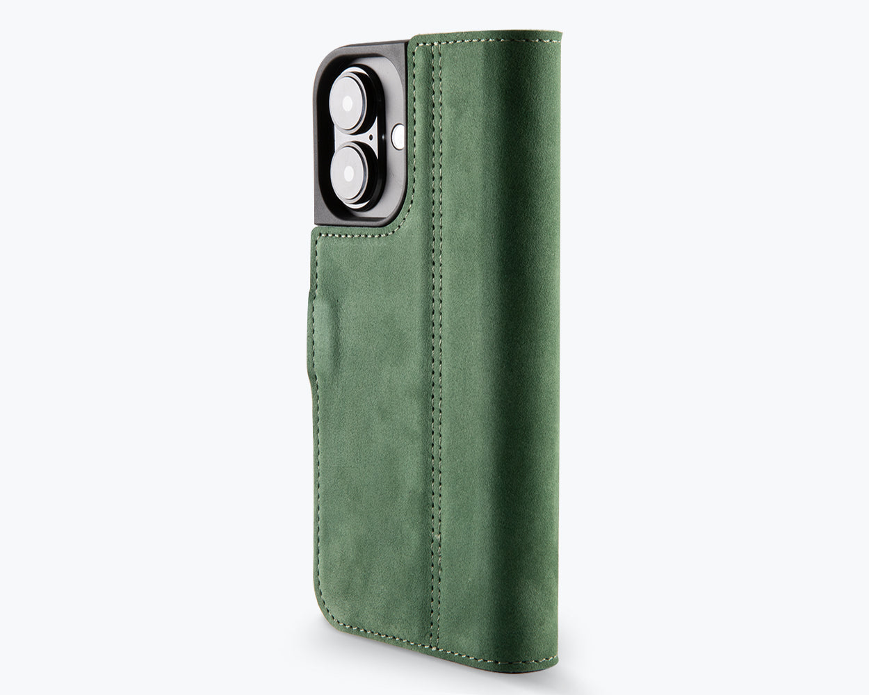 Apple iPhone 16e - Vintage Leather Wallet Phone Case