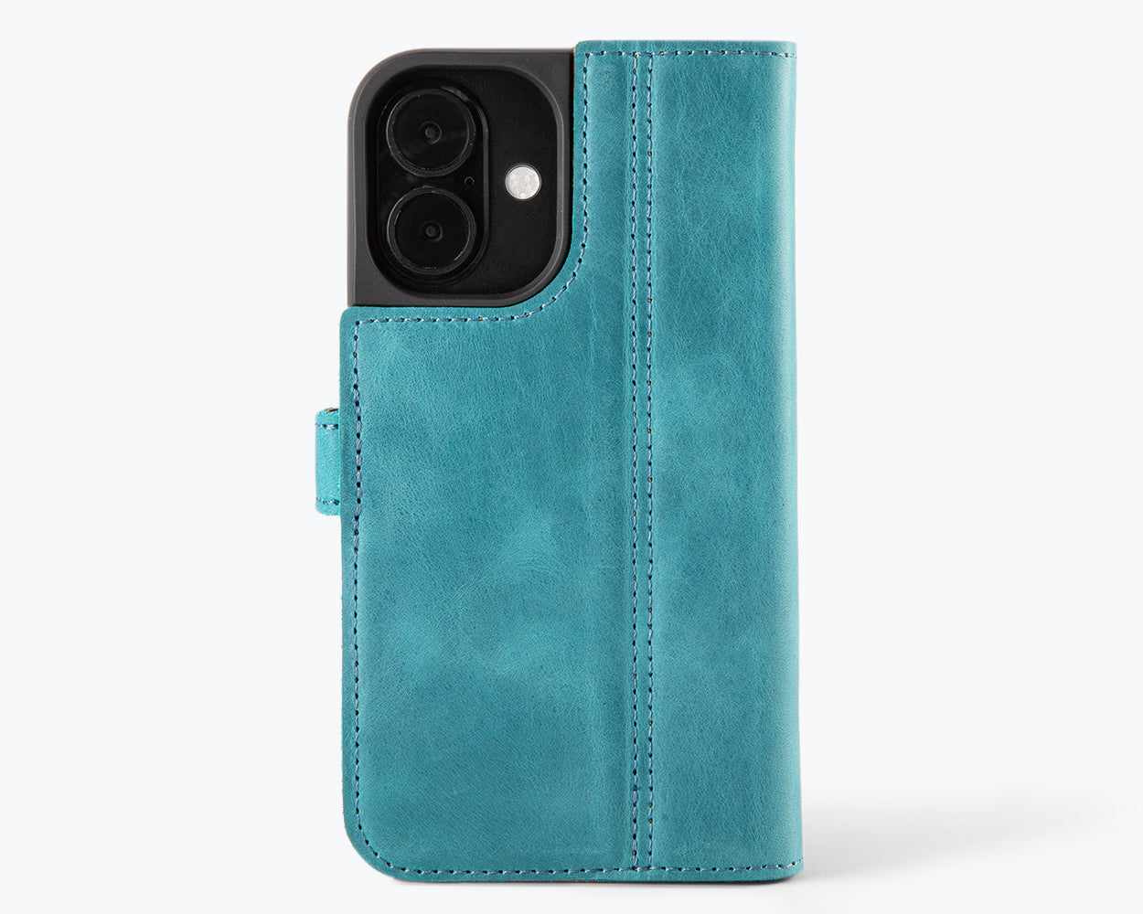 Apple iPhone 16 - Vintage Leather Wallet