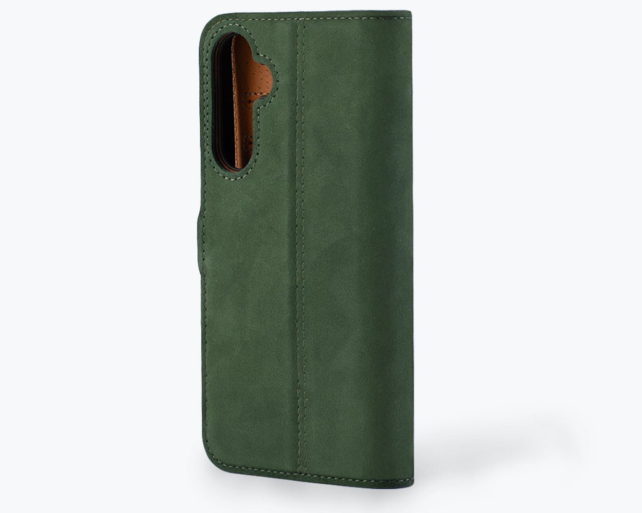 Vintage Leather Wallet - Samsung Galaxy A54 Bottle Green Samsung Galaxy A54 - Snakehive UK