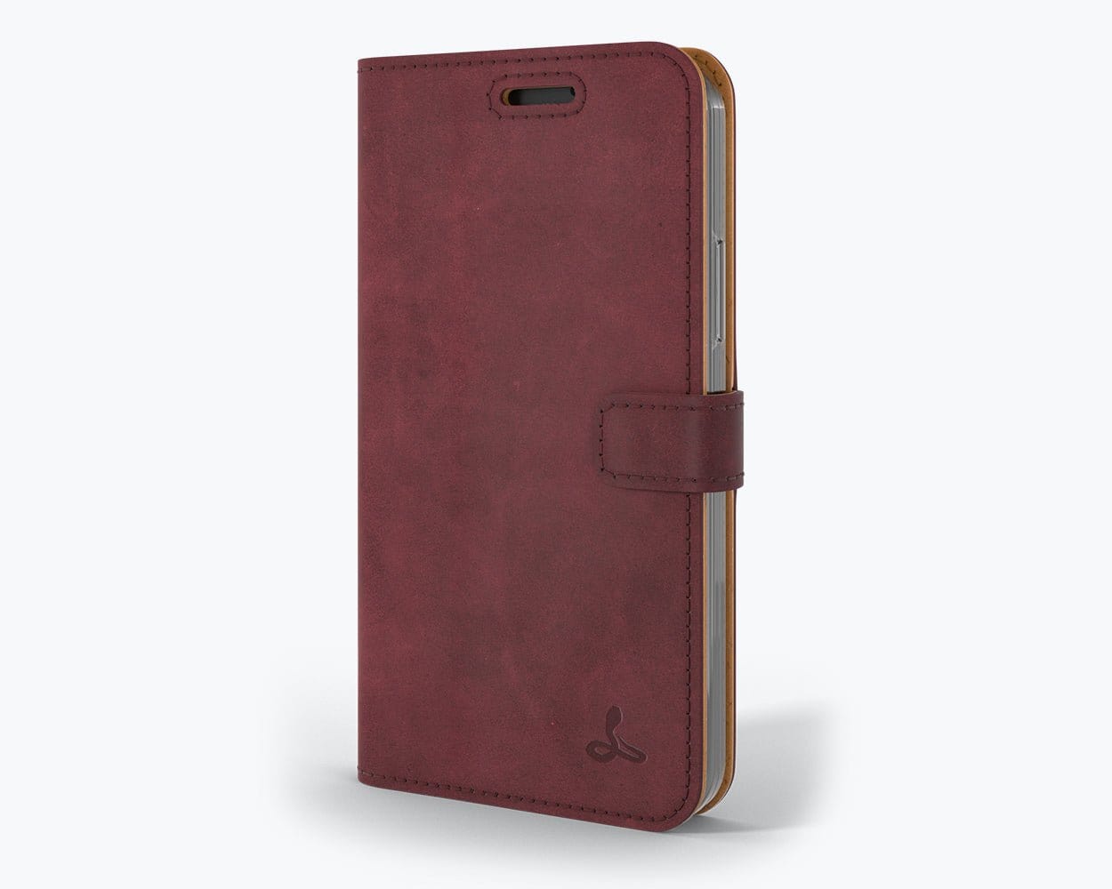 Apple iPhone 12 Mini - Vintage Leather Wallet (Almost Perfect) Plum Apple iPhone 12 Mini - Snakehive UK
