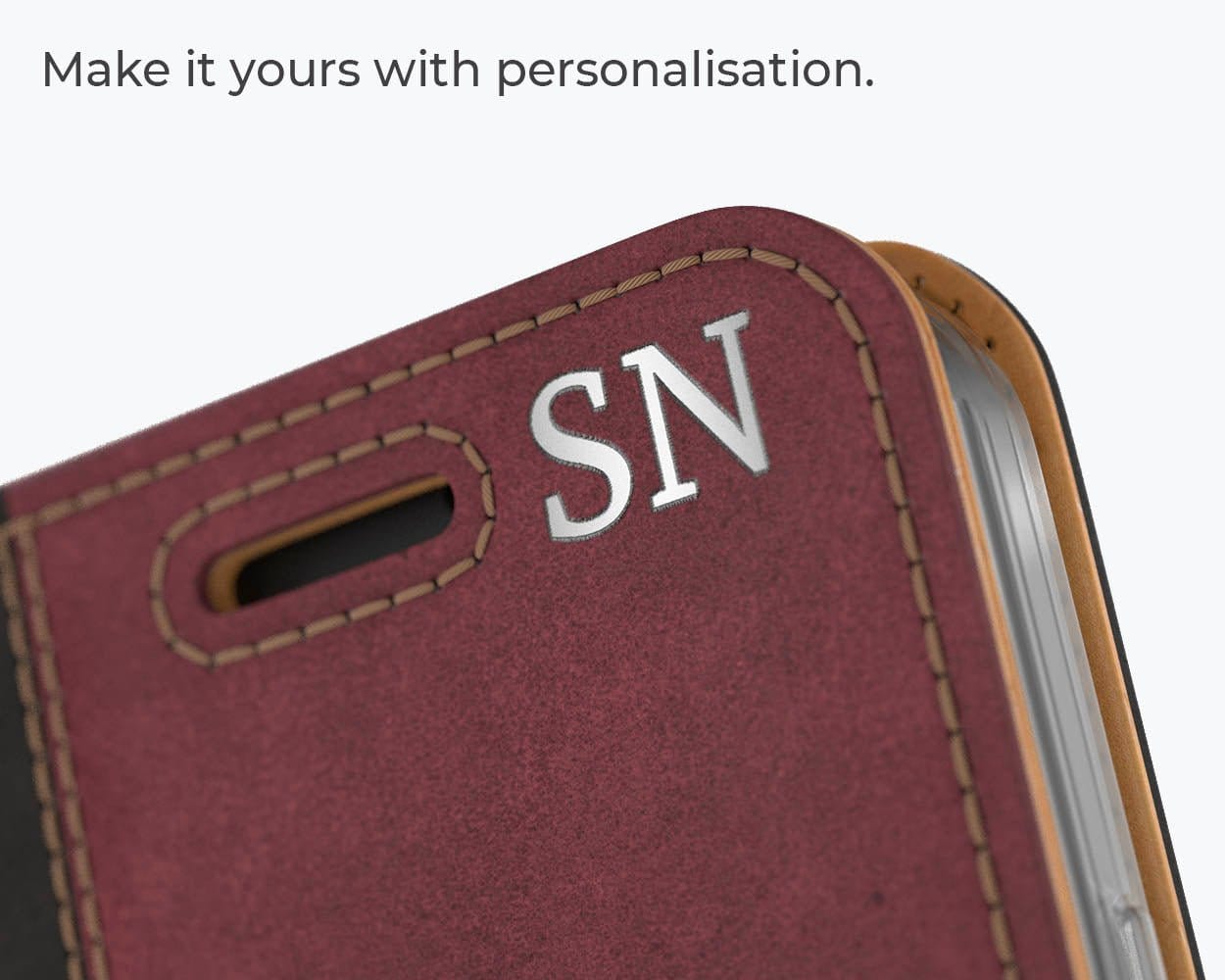 Apple iPhone XS Max - Vintage Two Tone Leather Wallet (Almost Perfect) TT Black/Plum - Snakehive UK