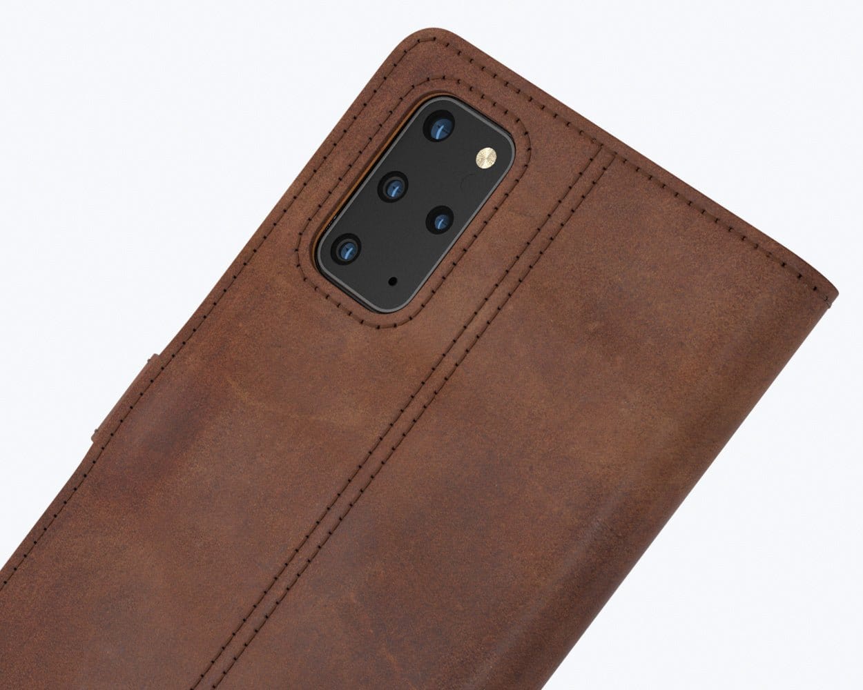 Samsung Galaxy S20 Plus - Vintage Leather Wallet (Almost Perfect) Teal Samsung Galaxy S20 Plus - Snakehive UK
