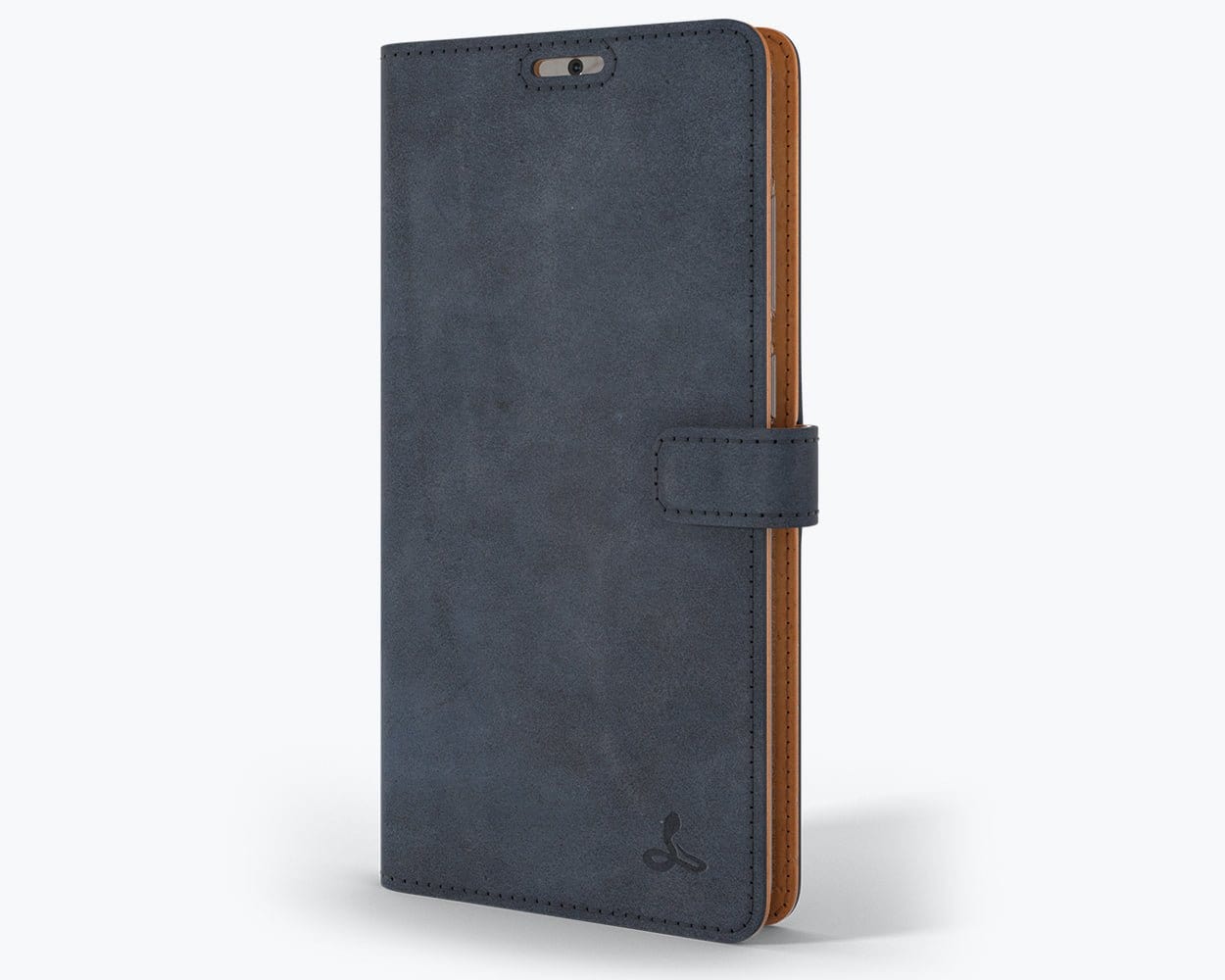 Samsung Galaxy S20 Ultra - Vintage Leather Wallet (Almost Perfect) Navy Samsung Galaxy S20 Ultra - Snakehive UK
