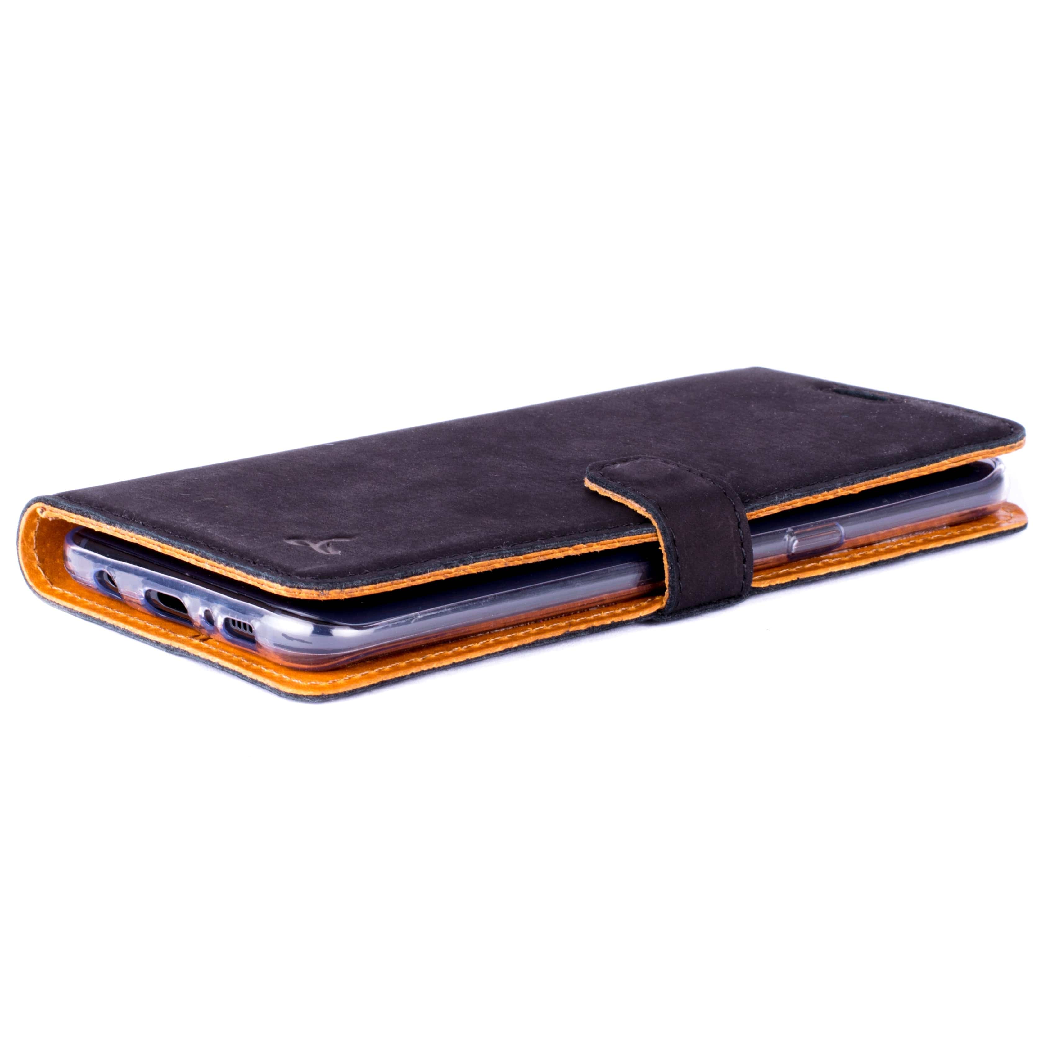 Vintage Leather Wallet Samsung Galaxy S8 Plus Ap - Snakehive UK