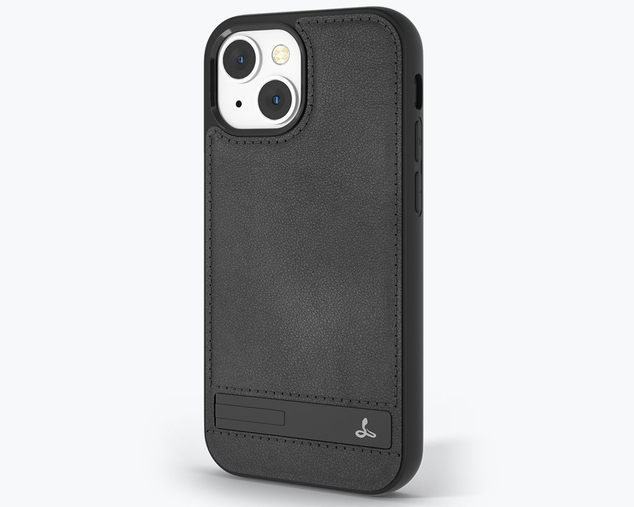 Apple iPhone 13 Mini - Metro Leather Case Jet Black Apple iPhone 13 Mini - Snakehive UK